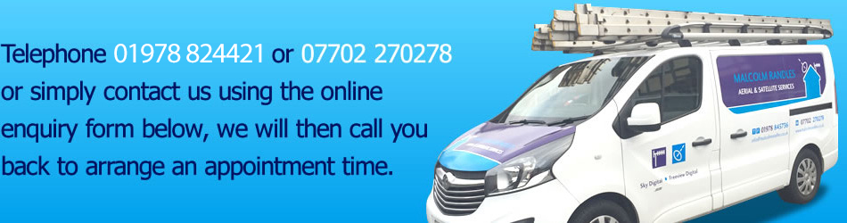 Telephone 01978 824421 or 07702 270278 or simply contact us using the online enquiry form below, we will then call you back to arrange an appointment time